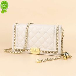 Source Factory High Quality Package 2024 New High-end Curved Lizard Patterned Tofu Bag Pu Single Shoulder Crossbody Fashionable Womens