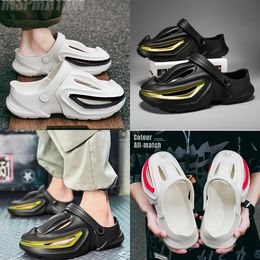 High quality Shark billed hole shoes beach shoes men's height increasing summer shoes breathable sandals GAI SLIPPERS high quality eur 40-45