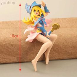 Action Toy Figures Yu-Gi-Oh! Duel Girl 15cm Figure POP UP PARADE Dark Magician Girl Adult Collectible Model Doll Toys Fashion Phone Holder 24319