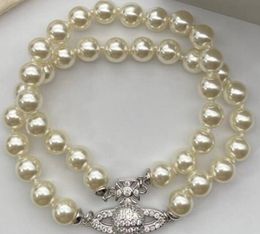 Moda de luxo dupla camada pérola pulseira feminina marca estilo clássico jóias acessórios alta qualidade presente aniversário