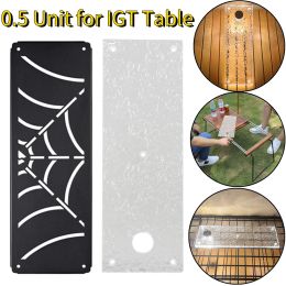 Tools Outdoor 0.5 Unit IGT Table Board Portable Camping Acrylic/Stainless Steel Table Combination Folding Picnic Table for IGT Series