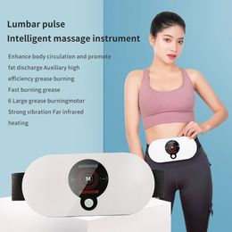 EMS Slimming Machine Weight Loss Lazy Big Belly Full Body Thin Waist Stovepipe Fat Burning Abdominal Vibration Fitness Massager 240314