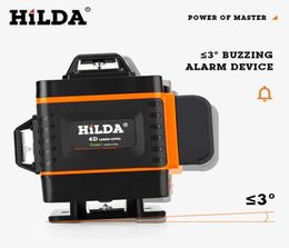 HILDA 1216 Lines 34D Laser Level Selfing 360 Horizontal And Vertical Cross Super Powerful Green4823914
