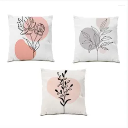 Pillow Cover 18x18 Inches Pillowcase Throw Covers Personalized Decoration Home Living Room Oil Painting E0134