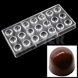 Baking Moulds ic BonBon Polycarbonate Chocolate Mould Kitchen Accessories Candy Moulds Sweets Confectionery Pastry Tool Cake Baking Dish L240319