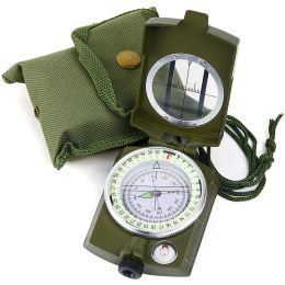 Compass Professional Military Compass High Precision Waterproof Luminous Multifunction Compas Navigator Outdoor Camping Survival EDC