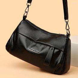 Shoulder Bags Female Crossbody Waterproof 2024 Arrival Pu Leather Women Messenger Casual Large Capacity Ladies Handbag