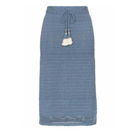 Hot Sales Cotton Tassel Belt Cotton Crochet Skirt For Women