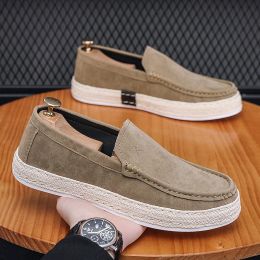 Shoes Luxury Brand Summer Men Shoes High Quality Casual Dude Shoes Alpargatas Hombre Lightweight Moccasins Espadrilles Shoes Hot Sale