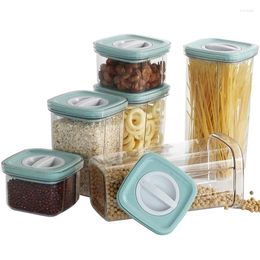 Storage Bottles 6Pcs Grain Food Container Sealed Kitchen Pantry Storage/Moisture Resistant - Perfect For Dry Foods Liquids Set