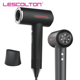 Lescolton High Speed Hair Dryers 110000 Rpm Professional Salon Ionic Hairdryers Negative Ionic Blow Dryer Anti-static Hair Care 240312