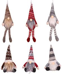 Christmas Ornaments Sitting Posture Faceless Forest Old Man Doll For Gift Kids Home Decoration6095499