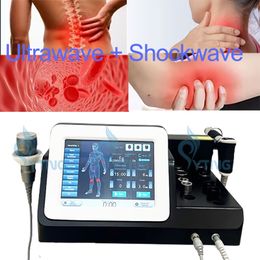 2 in 1 Ultrawave Shockwave Therapy Machine Physiotherapy Phyical Therapy Body Pain Relief ED Treatment