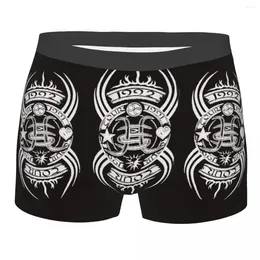 Underpants HEROES DEL SILENCIO Men Boxer Briefs Highly Breathable Top Quality Print Shorts Birthday Gifts