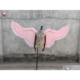 Party Decoration Adts Big Pink Angel Wings Birthday P O Shooting Props Studio Wall Decorations Accessories Drop Delivery Home Garden Dhthd