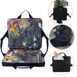 Mat Camouflage Hunting Seat Cushion Back Support Beach Chair Picnic Camping Mat Portable Hunting Seat Foldable Chair