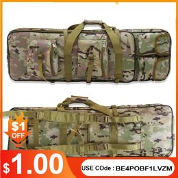 Bags 85cm 100cm 120cm Tactical Hunting Bag Nylon Backpack Army Airsoft Rifle Square Carry Bag With Shoulder Strap Gun Protection Case