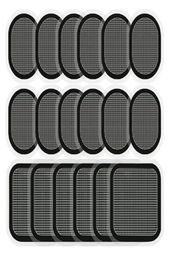 36 Pair EMS Eletric Muscle Stimulator Replacement Gel Sheet Pads For Abdominal Abs Toner Massage Abdomen Slimming Belt Patch 220624979659