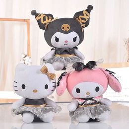 2024 Hot -försäljning av nya Plush Toys Black Vank Kuros Plush Doll Söt Meileti Plush Toy Valentine's Day Girls Free Ups