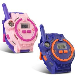 Kids Walkie Talkie Watch Style Walky Talky Rechargeable Walkie-Talkie Two Way Walkie-Talkie For Boys Girls Rechargeable Walky 240305