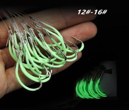 13 Sizes 1230 Luminous Maruseigo Hook With Line High Carbon Steel Barbed Hooks Asian Carp Fishing Gear 1 Package Set FH28628939