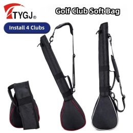 Bags Foldable Golf Gun bag package Capacity Packed 3 clubs Mini Soft club bag package Shoulder club golf bags men women