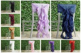 Chair Covers Whole Chiffon Chiavari Cover Banquet Wedding Cap For Event Party Decoration6742923