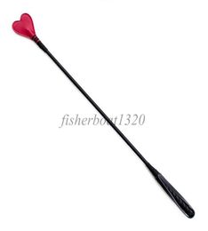 Real Leather Horse Whip Riding Crop Whip Straight Flogger Restraint Cosplay 876E1559385