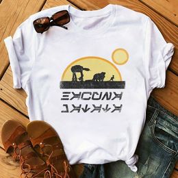 Women'S T-Shirt Womens T-Shirt Plus Size S-3Xl Designer Fashion White Letter Printed Short Sleeve Tops Loose Cause Clothes 26 Colours Dhq46