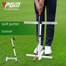 Aids PGM Golf Putting Trainer Teaching Equipment Putting Putter Track Plate Calibration Posture Corrector JZQ009 Training