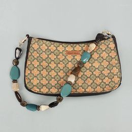 Totes 2024retro Armpit Bag Female Spring And Summer Original Niche Design Chinese Style Vintage Cute Fashion Small Messenger