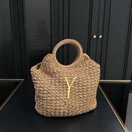 ysllbag bag High-quality Yslbags Tote Designer Bag Handbag Bag Women Purse Cross Body Fashionable Convenient Shopping Bag Lafite Grass Material Hot Styles 240315