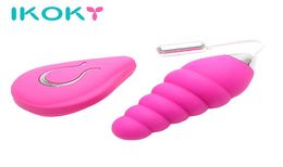 IKOKY GSpot Massager Clitoris Stimulator Sex Toys for Women USB Vibrator Discreet Remote Control Adult Product S1018279R2509820