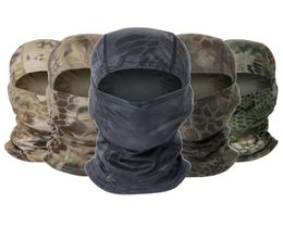 Cycling Caps Masks Military CP Balaclava Full Face Scarf Neck Head Warmer CS Wargame Hunting Ski Sports Tactical Men Camo Bandan5263074