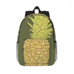 Backpack Pinneapple Backpacks Teenager Bookbag Cartoon Children School Bags Laptop Rucksack Shoulder Bag Large Capacity