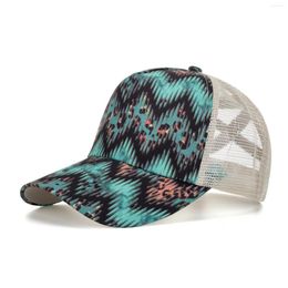 Ball Caps Fashion Women Men Sport Print Breathable Beach Baseball Cap Hip Hop Hat Sun Display ; Wall Mounted Rack