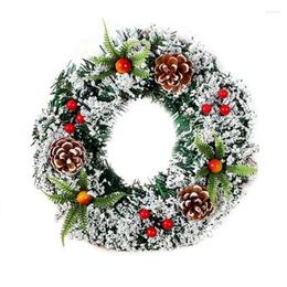 Christmas Decorations 1 PCS Wreath Holiday Plastic 40Cm Trees Ornament Hanging