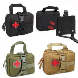 Survival Molle Emergency Kits Bag Outdoor Medicines EDC First Aid Kit Camping Hunting Medical Bag Tactical Survival Handbag Travel Set