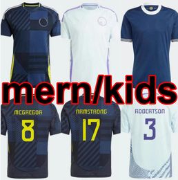 24 25 Scotland Football Shirt 150th Anniversary Soccer Jerseys Blue Special Edition TIERNEY DYKES ADAMS Football Shirt 2024 2025 CHRISTIE McGREGOR S-2XL