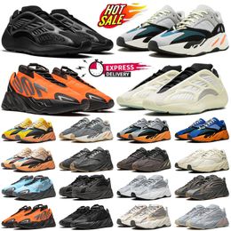 700 v3 v2 men women running shoes mens outdoor sneakers Alvah Solid Grey Static Azael Salt Cream Utility Black Inertia womens sports trainers size 36-46