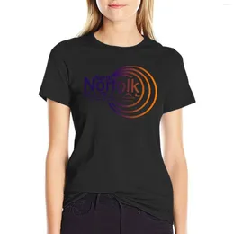 Women's Polos North Norfolk Digital T-shirt Funny Shirts Graphic Tees Anime Clothes T-shirts For Women Cotton