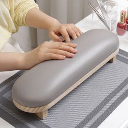 Hand care hand pillow tool leather material soft and comfortable wear-resistant pillow pad detachable nail enhancement tool 240304