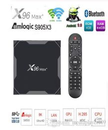 X96 MAX Plus Amlogic S905X3 4G 64G2g 16g4g 32g Android 90 TV Box Quad Core Dual WiFi BT406524812