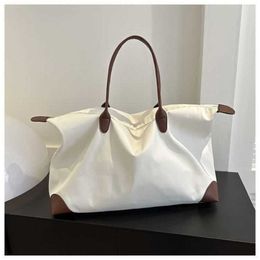 Top Shoulder Bags Large Capacity Designer Handbags Tote Bag For Women Trendy Simple Single Shoulder Crossbody Bag Oxford Cloth Underarm 240311