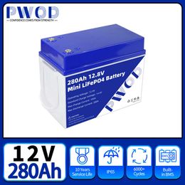 Grade A 12V LiFePo4 Battery Pack 280Ah 320AH Rechargeable Lithium Iron Phosphate Battery Bulit-in BMS For Home Energy Storage