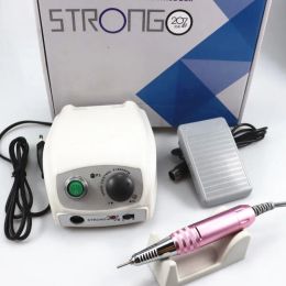 Kits Strong 210/207b Electric Nail Drill 65w Milling Hine for Manicure Pedicure Nail Drill Apparatus for Manicure Hine Tool