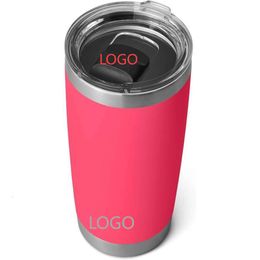 20OZ Stainless Steel Tumbler with Magnetic Lid Travel Coffee Mug Car Water Cup Thermocup Keep Cold and Hot Wholesale