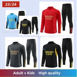 2023 24 arsen tracksuit soccer jerseys MEN Kids kit 22 23 24 G. JESUS ODEGAARD RICE HAVERTZ PEPE SAKA train Sportswear Survatment Chandal Set