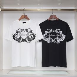 Fashion T-shirt for Men and Women Designer Clothing Tops for Men Casual Chest Letter Print Shirt Luxury Clothing Sleeves Clothing Size M-3XL #039