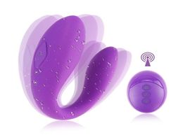Panties Wireless Remote Control Clit Vibrator Quiet Dual Motor U Shape G Spot Stimulation Sex Toy for Women Couple Play 2203293851553